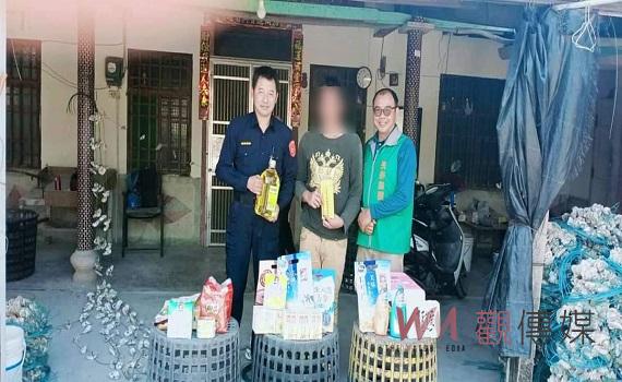 男子罹病家境窘困 臺西警協助急難救助渡難關