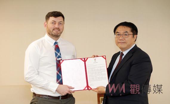 台蘇友好深化雙城交流 黃偉哲與愛丁堡議長互遞意向書