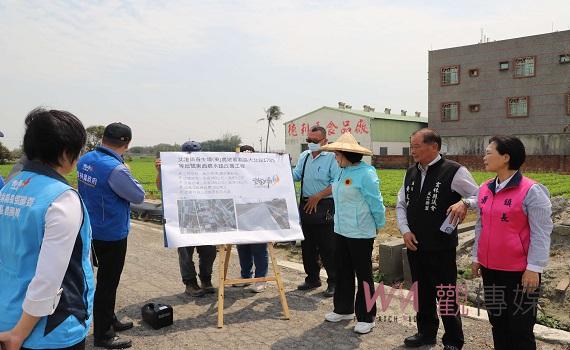 北港三處農地重劃區農路破損嚴重 雲縣府投入605萬改善