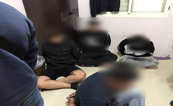 竹聯黑幫當街砍殺凶狠囂張 宜蘭警方快打查緝13惡徒認栽