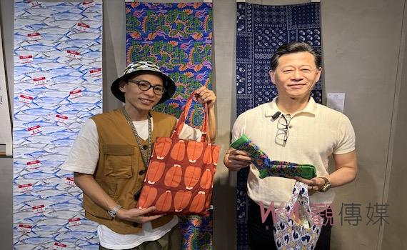 用印花說台灣故事 「城市圖騰」在戎館展出