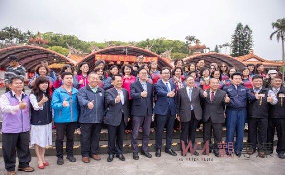 竹縣褒忠亭義民爺春祭大典 張善政:盼8月世客博團結客家縣市