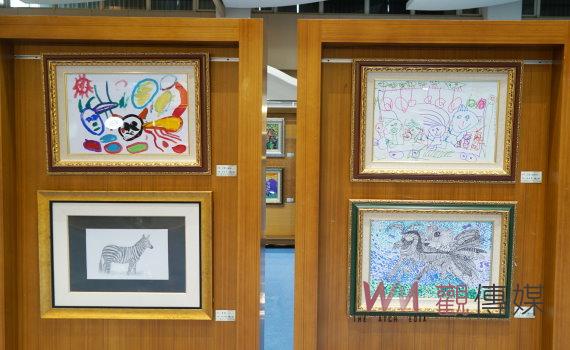 鹿港鎮圖書藝文中心童畫．童話創作記錄展  體會孩子生活中的感動 