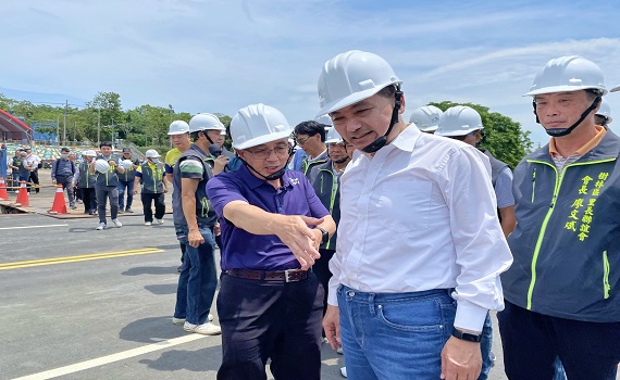 大漢溪堤外便道明年完工 侯友宜:紓解當地交通尖峰壅塞