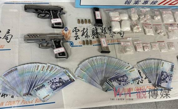 雲警專案肅槍緝毒成果豐碩 檢肅槍毒除治安毒瘤見績效