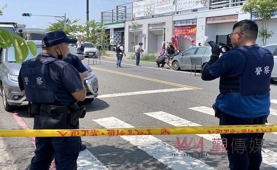 台南水產店遭步槍掃射 警方回擊3槍槍手臀部中彈