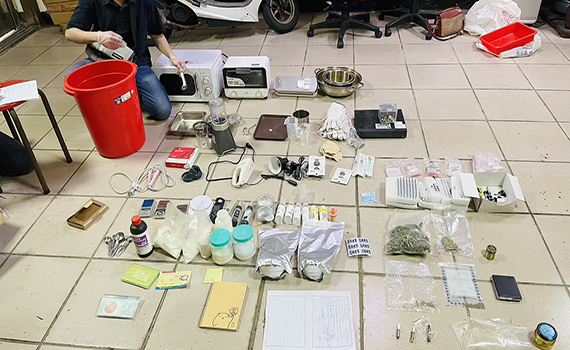 逮獲毒蟲循線向上追查 三星警方跨縣市聯手破獲大麻製毒工廠