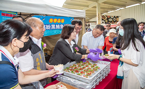 跨界行銷 北市花博公園遇見南方澳漁產 