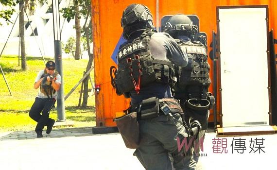超逼真!臺灣三支反恐特勤隊聯合參演反劫持、反劫船特攻演習