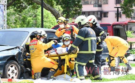 土石流暨大規模崩塌災害防救無腳本演習 桃市府超前部署提升應變能力