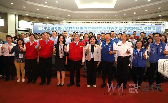 影/全國毒性化學物質災害防救演練 盼中央成立國家級毒化物災害應變中心