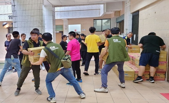颱風接連重創山區 芥菜種會備災儲糧點即刻救援