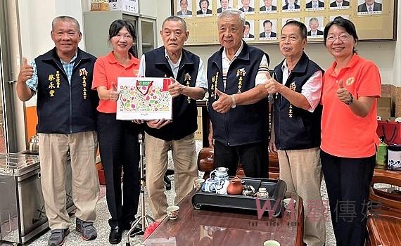 讓善心正向循環　嘉榮服處謝玉皇宮助弱勢榮民