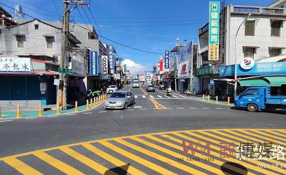潮州燒冷冰圓環交安成熱點 肇事路口標線大改造成效良好