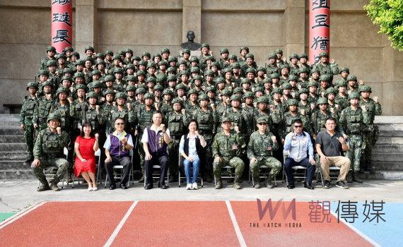 彰化縣軍民一條心 縣長王惠美探視後備教育召集人員
