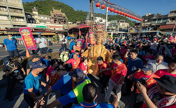 蘭陽媽祖文化節海陸遶境 首日晚間駐駕礁溪玉鼎慈天宮