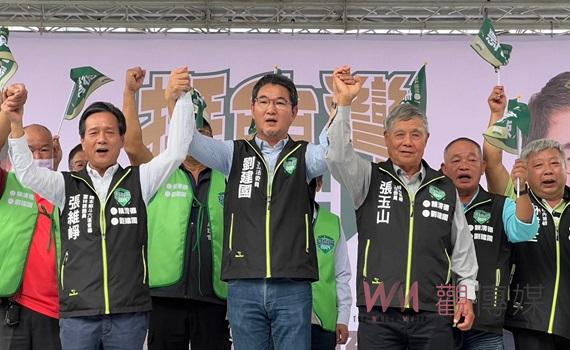 賴清德劉建國林內聯合競選總部成立　現場氣氛熱烈千人齊聲呼喊「凍蒜」