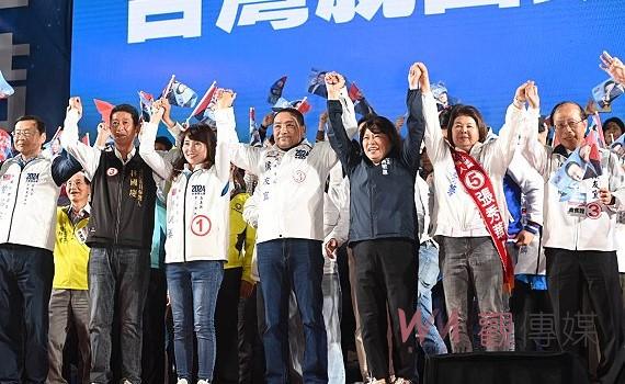 嘉義出總統造勢晚會　張秀華：勝選氣勢已逐漸超越對手