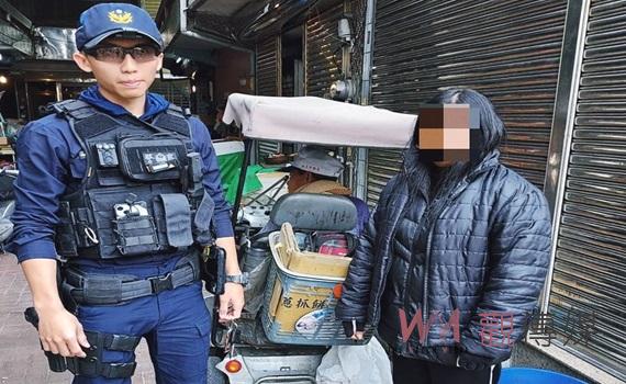 婦人三萬多元紅包掉市場　北港巡警協助原封找回 