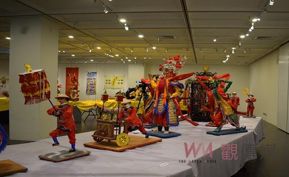 （有影片）／國際藝師蔡爾容一甲子紙塑工藝展 「封神榜」首亮相及陣頭八家將、官將首、媽祖及媽祖鑾轎聖駕巡禮展