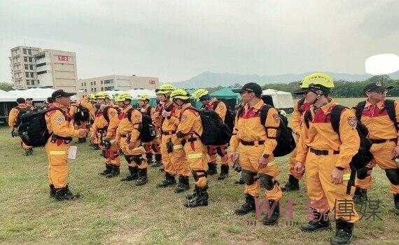 為國際人道救援準備！中市消防局舉辦搜救隊動員訓練 
