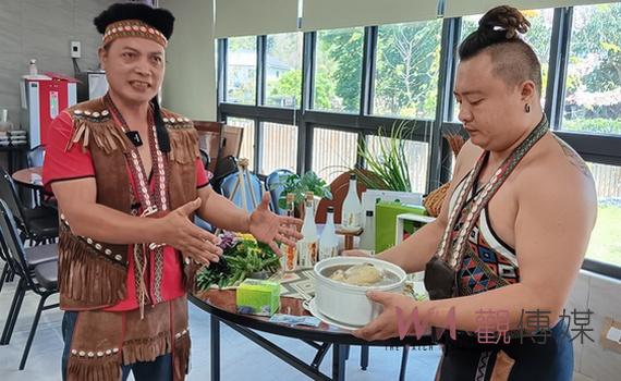 鄒族逐鹿園區部落傳統美食節開烤 特色阿里山薊推出新菜單