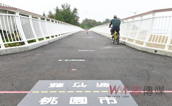 雙新自行車道跨橋工程完工啟用 串聯桃園新竹海岸觀光旅遊線