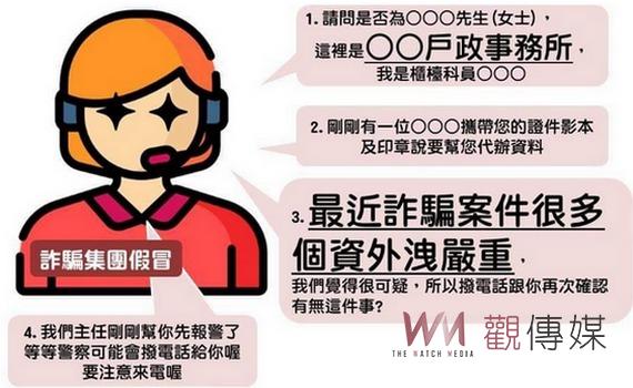 冒用國家警光獎得主試圖詐騙 嘉義市夫婦堅持親赴警局做筆錄拆穿假檢警