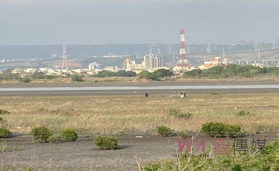 伸港鄉大肚溪南岸河床驚現白骨：警方封鎖現場報請檢方調查