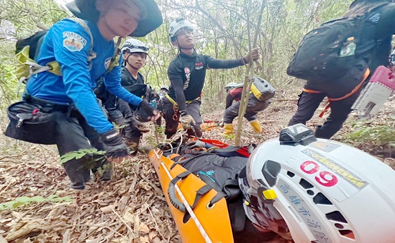 好樣的！《ORT叢林搜索救援專長班》驗收日山區天候惡劣   參訓學員不畏惡雨安全完勝