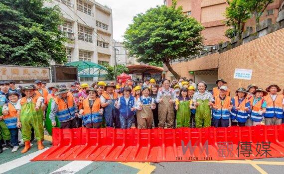 桃園啟動清溝總動員儀式   鼓勵社區自主防災避險淹水