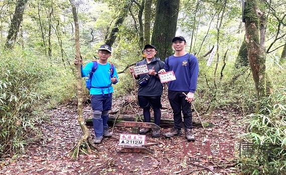 日月潭消防分隊新進隊員 水社大山自主登山訓練