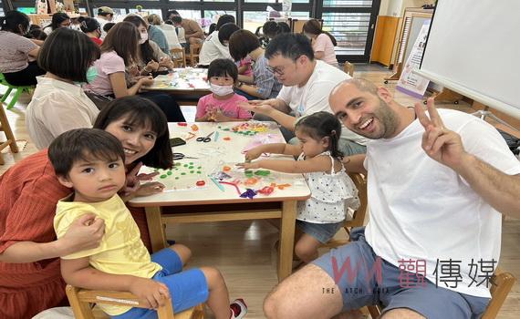 明倫幼兒園假日親職課程 做中學學到親子甜蜜的共融