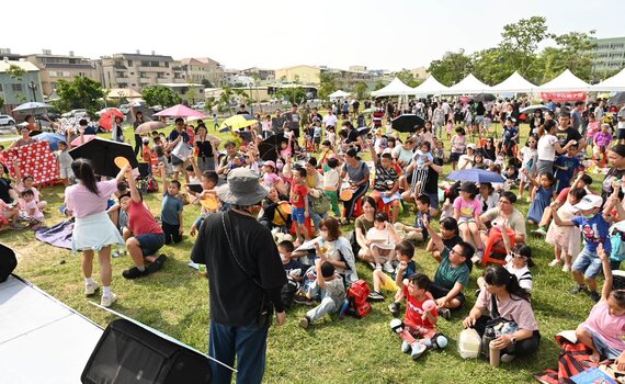 中市兒童藝術節壓軸    太平區馬卡龍公園匯演吸引逾3千人觀賞