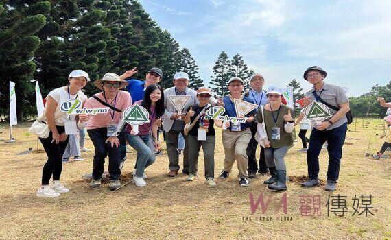 中興大學攜手緯穎科技　打造首座科技業新植造林碳匯場域