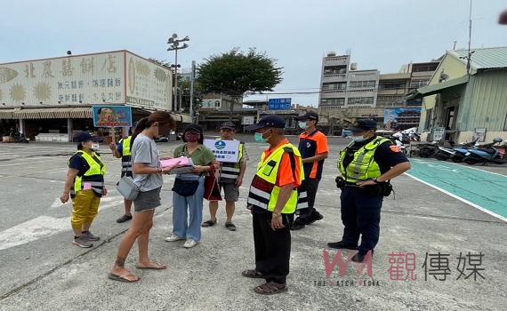 山陀兒颱風逼近 雲縣各公所聯合警方勸離低窪地區居民