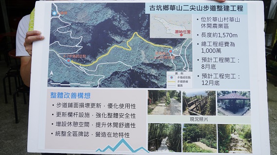 縣府已開始規劃修建從龜仔頭到二尖山步道。（圖／記者蘇峰毅攝，2020.06.06）