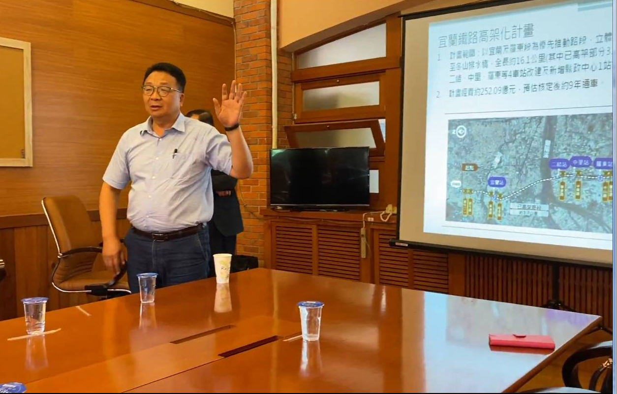 陳歐珀將提案爭取宜蘭鐵路高架經費由中央全額負擔 - https://www.watchmedia01.com