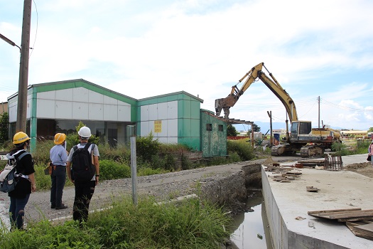 斗南小東工業區重劃案地上物強制執行拆除。（圖／記者簡勇鵬攝，2020.06.22）