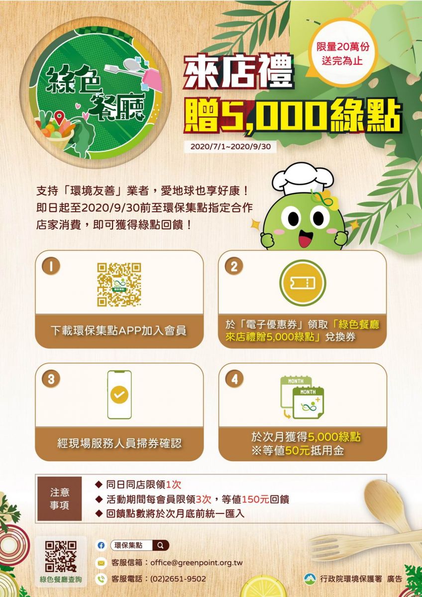 太平山遊樂區加入綠色餐廳 用餐享集點「來店禮」 - https://www.watchmedia01.com