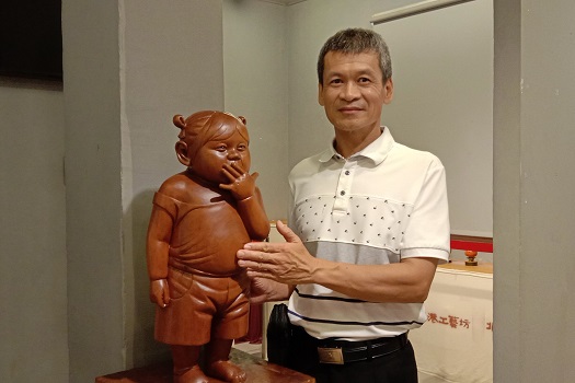 影／丁宗華「雕出內心的夢」 北港工藝坊展出 - https://www.watchmedia01.com