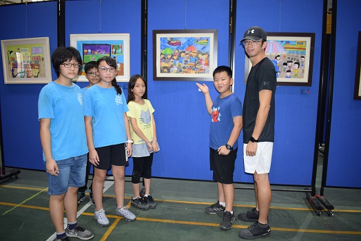 國中小美術班作品聯展 結合傳統與創新多元創作 - https://www.watchmedia01.com