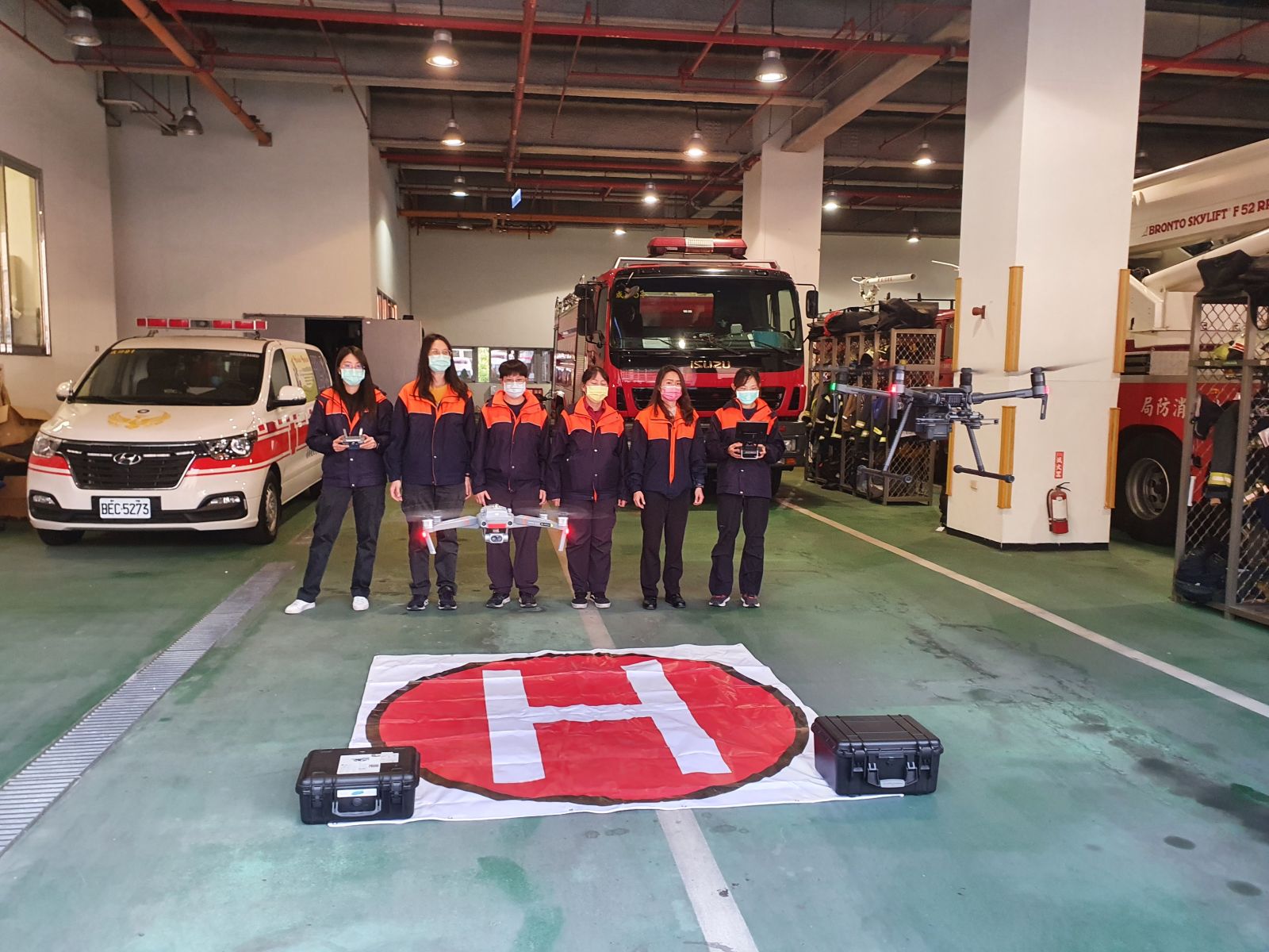 全台首屈／高雄打火弟兄　成功考取61張遙控無人機操作證 - https://www.watchmedia01.com
