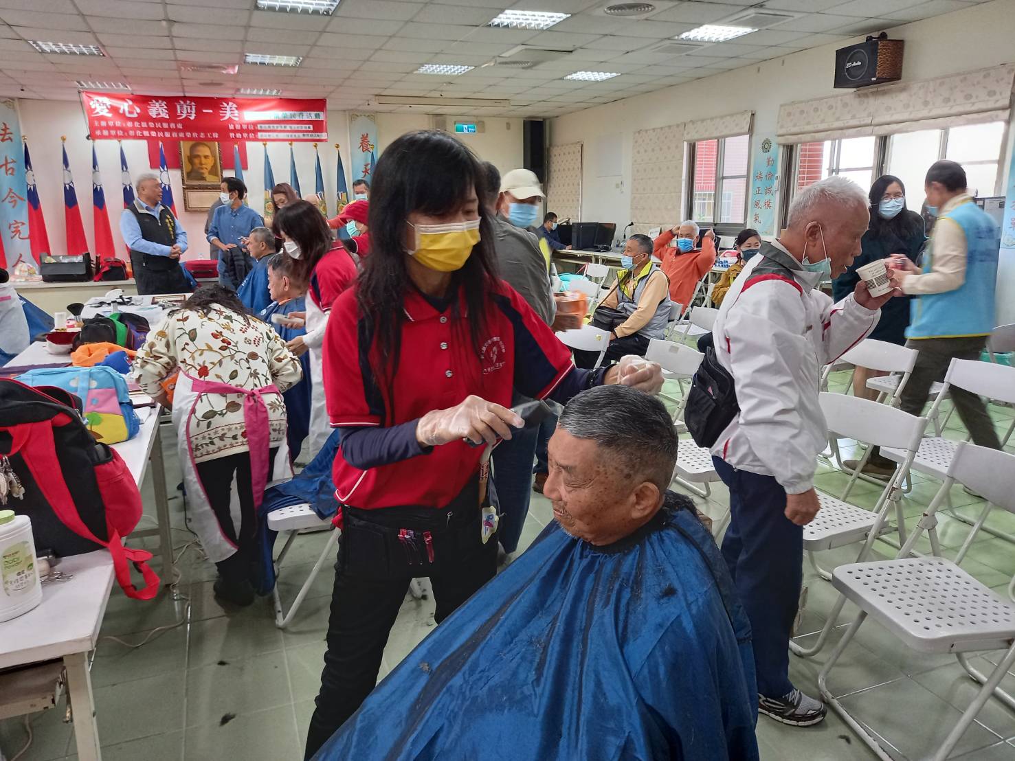 新春義剪送暖關懷榮民眷　愛的剪刀手美麗化身 - https://www.watchmedia01.com