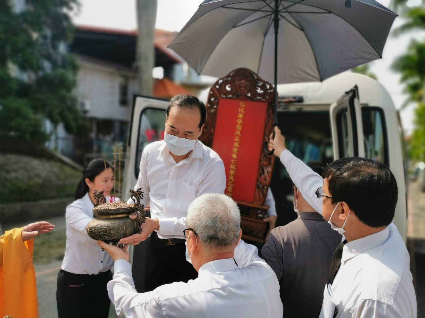影／彰化榮家運用善款修繕家祠　呂嘉凱主持竣工典禮 - https://www.watchmedia01.com