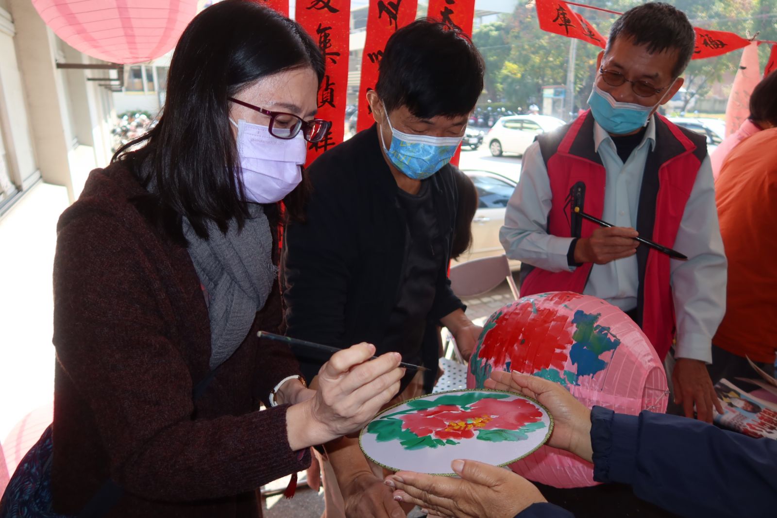 影／2021幸福員林市迎新春送春聯　金牛年好運到 - https://www.watchmedia01.com