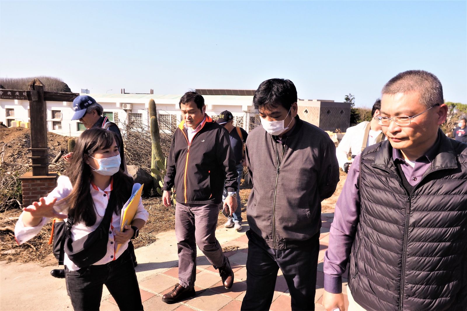 澎副縣長帶隊查核仙人掌公園　工程嚴重落後縣府當場開缺失單 - https://www.watchmedia01.com
