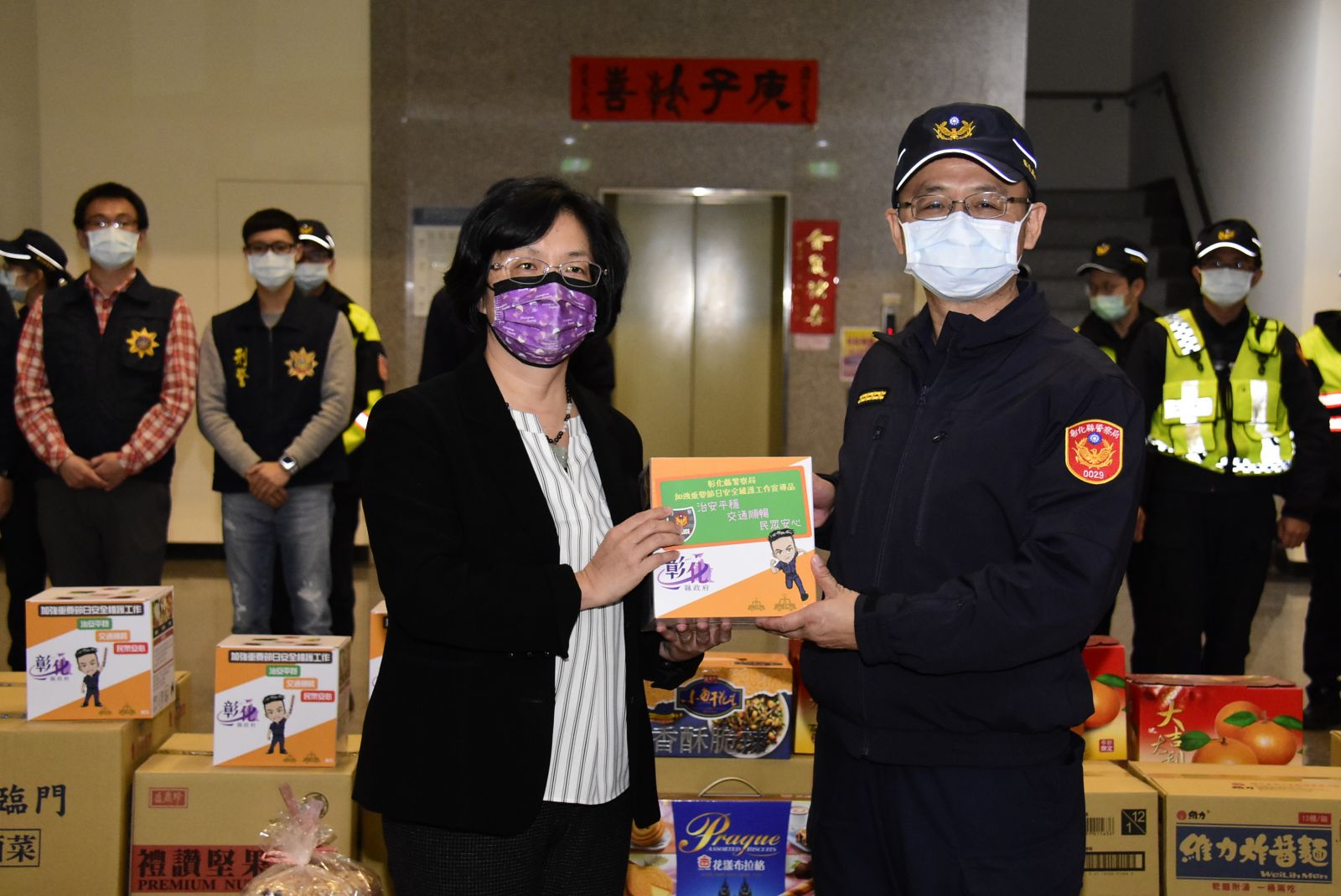 春安工作啟動　王惠美慰問執勤員警及協勤民力 - https://www.watchmedia01.com