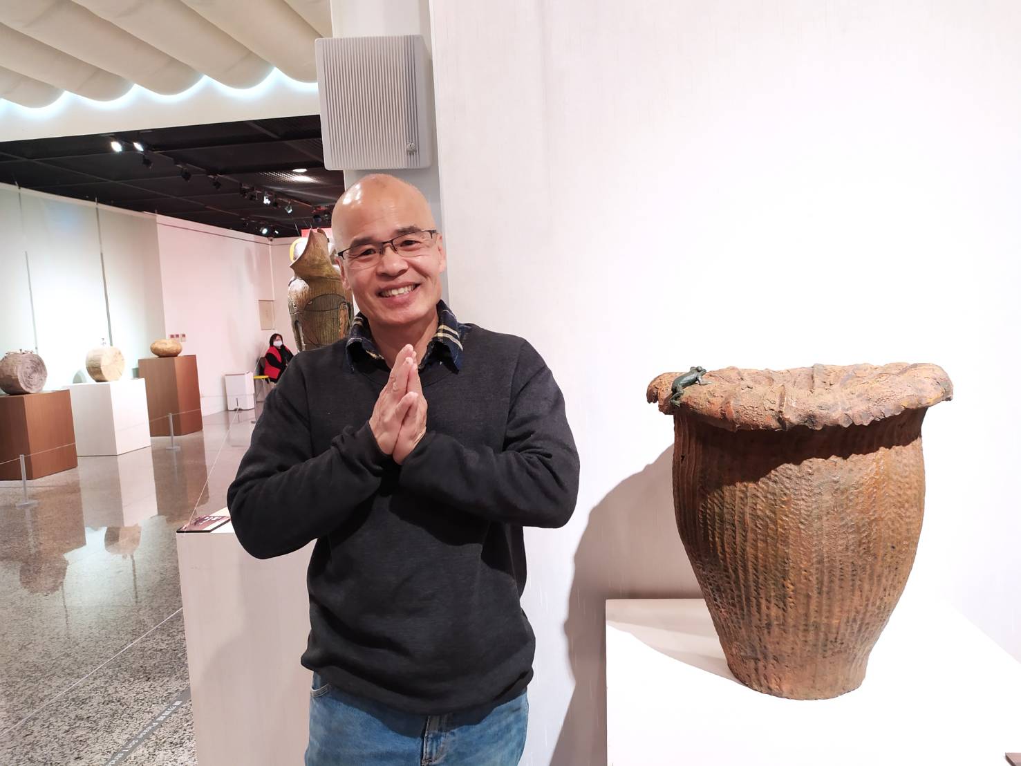 影／以大肚山紅土為材　「紅土銹然大器」展現陳金旺的唯一 - https://www.watchmedia01.com