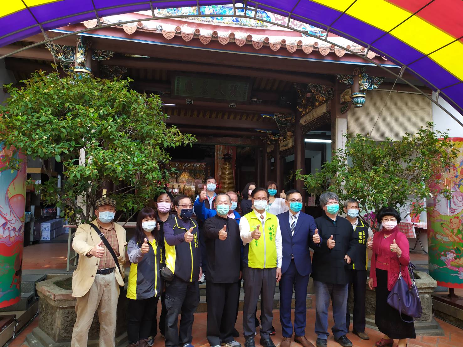 影／祈福好運　「彰化第一寺」開化寺轉運燈璀璨 - https://www.watchmedia01.com